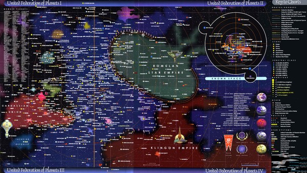Federation Star Chart