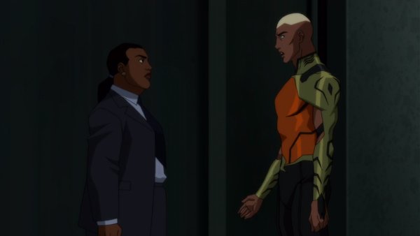 Young Justice Outsiders Amanda Waller Aqualad Aquaman Kaldur