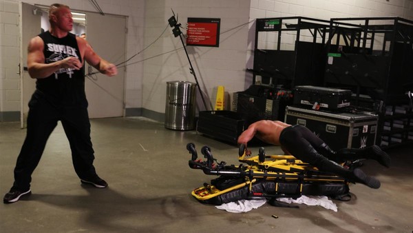 Brock Lesnar Seth Rollins