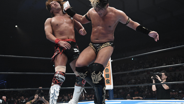 Taichi and the rest of Suzuki-gun fighting with some heat