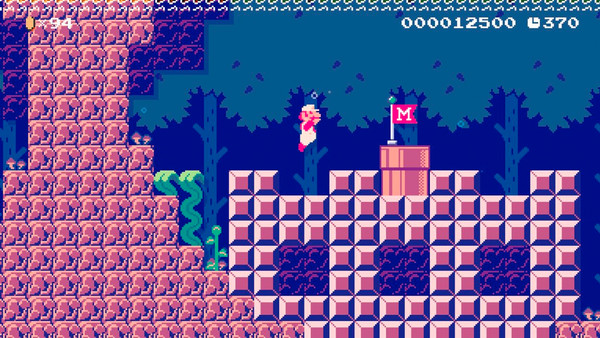 Super Mario Maker 2 - Search for the Sunken Castle