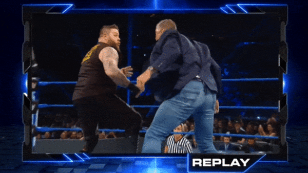 Shane McMahon Kevin Owens Stunner