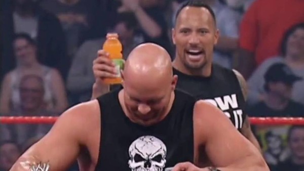 the rock stone cold orange