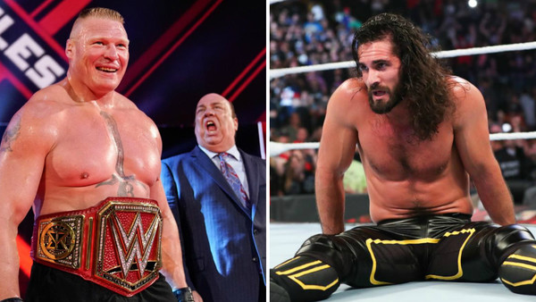 Brock Lesnar Seth Rollins