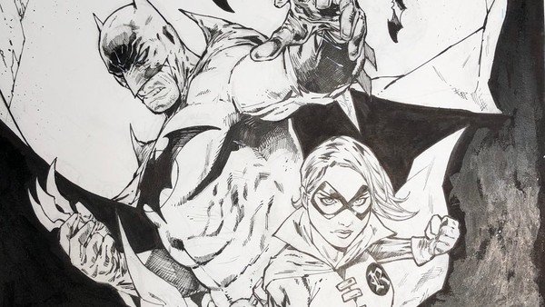 Batman Robin Gotham Girl