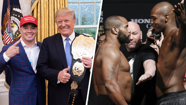 Colby Covington, Donald Trump, Daniel Cormier, Jon Jones