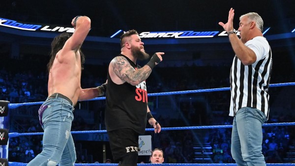 Elias Kevin Owens Shane McMahon