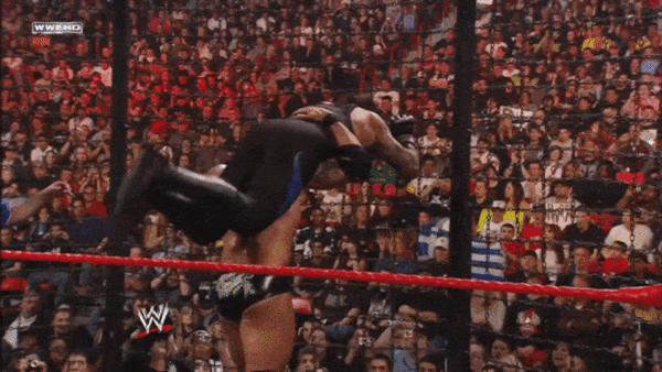 The Undertaker Batista No Way Out 2008 Tombstone Piledriver