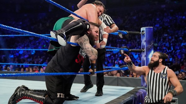 Samoa Joe Kevin Owens Elias