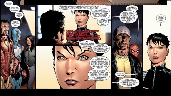 Captain America Hiding