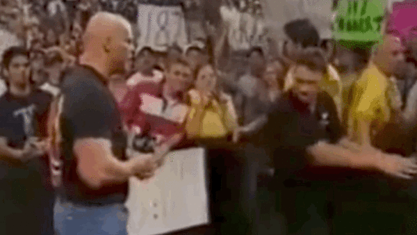 Steve Austin Michael Cole