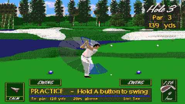 nba live 95 golf