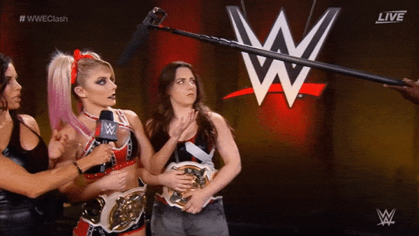 Alexa Bliss Nikki Cross Carmella R-Truth