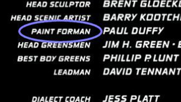X-Men Movie Mistake Credits