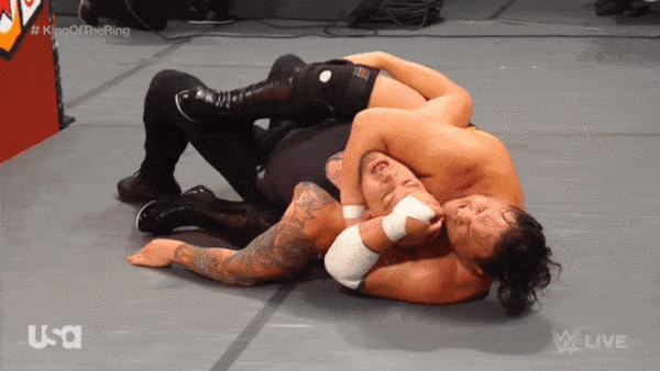 Samoa Joe Baron Corbin Ricochet