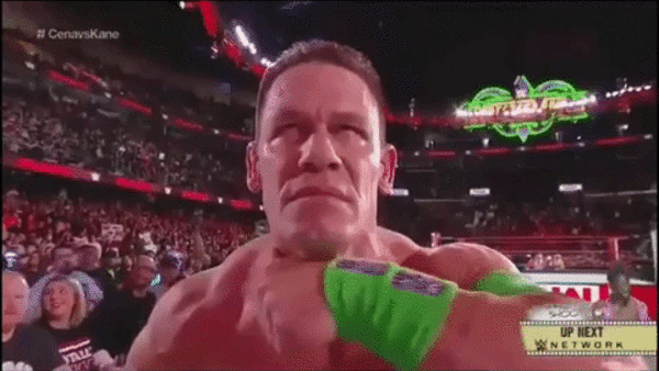 John Cena taunts Undertaker