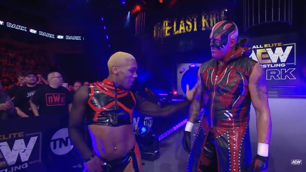 Sonny Kiss Dustin Rhodes