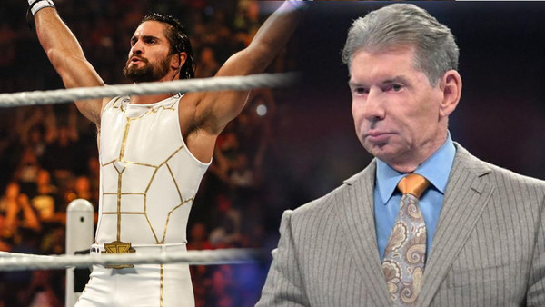 Seth Rollins Vince McMahon white