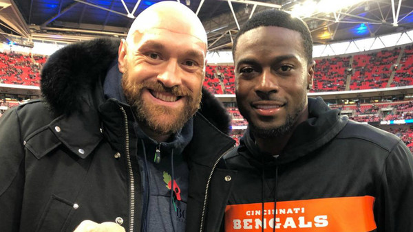 Tyson Fury NFL London