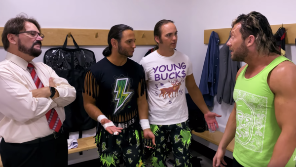 Tony Schiavone The Young Bucks Kenny Omega