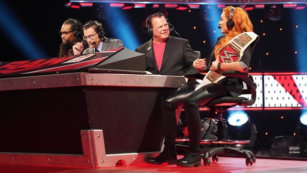 Jerry Lawler Becky Lynch Raw