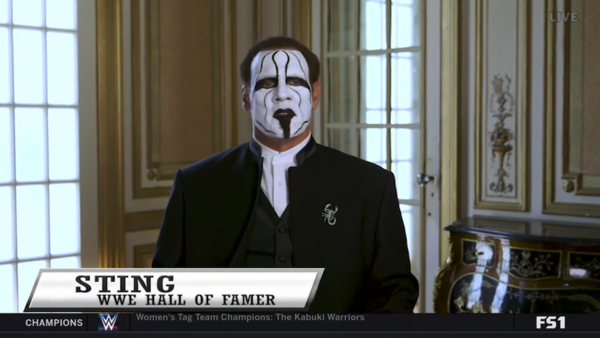 Sting Backstage