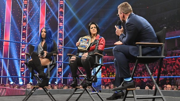 Sasha Banks Bayley The Miz