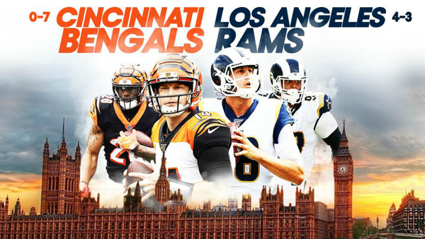 NFL Bengals Rams UK