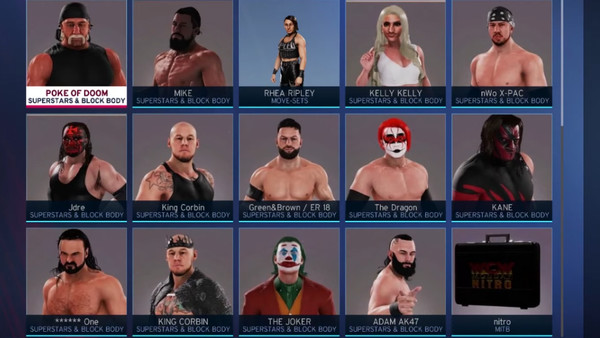 WWE 2K20 Community Creations