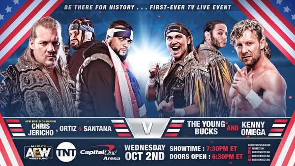 Chris Jericho Santana Ortiz The Elite