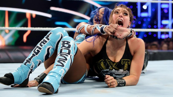 WWE Survivor Series 2019 Rhea Ripley Sasha Banks
