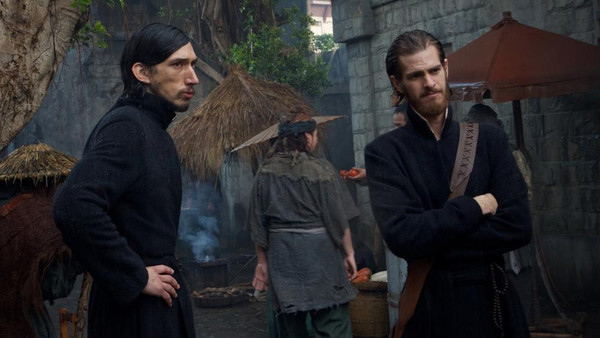 Silence Adam Driver Andrew Garfield