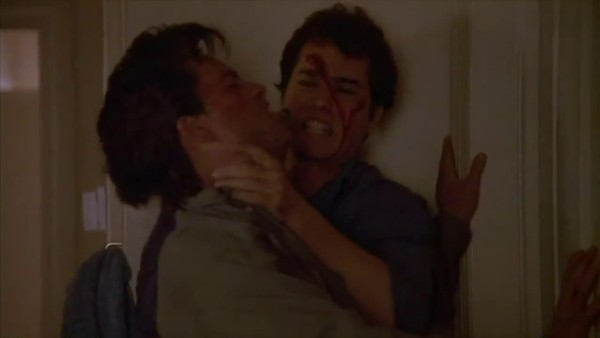 Ray Liotta and Kurt Russell in Unlawful Entry