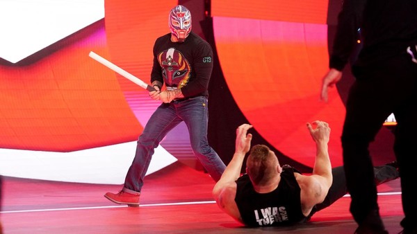 Rey Mysterio Brock Lesnar