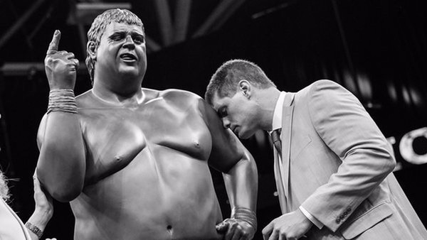 Dusty Rhodes statue Cody