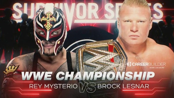 Rey Mysterio Brock Lesnar Survivor Series