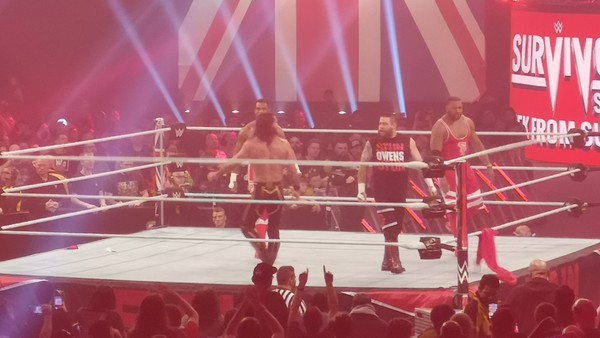 Raw Kevin Owens Seth Rollins Street Profits
