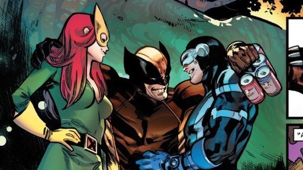 nightwing annual batgirl robin awkward