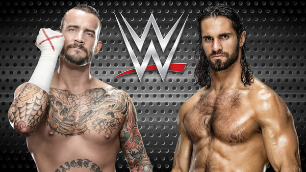 CM Punk Seth Rollins