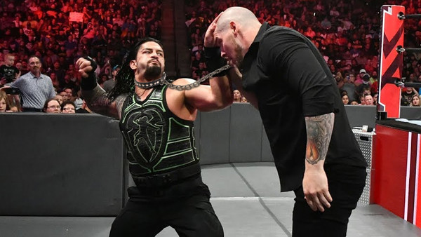 Roman Reigns Baron Corbin