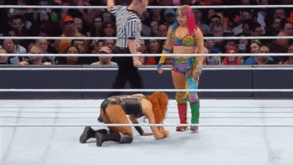 Becky Lynch Asuka
