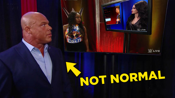 WWE TV oddness