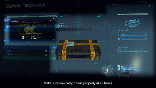 Death Stranding Pizza