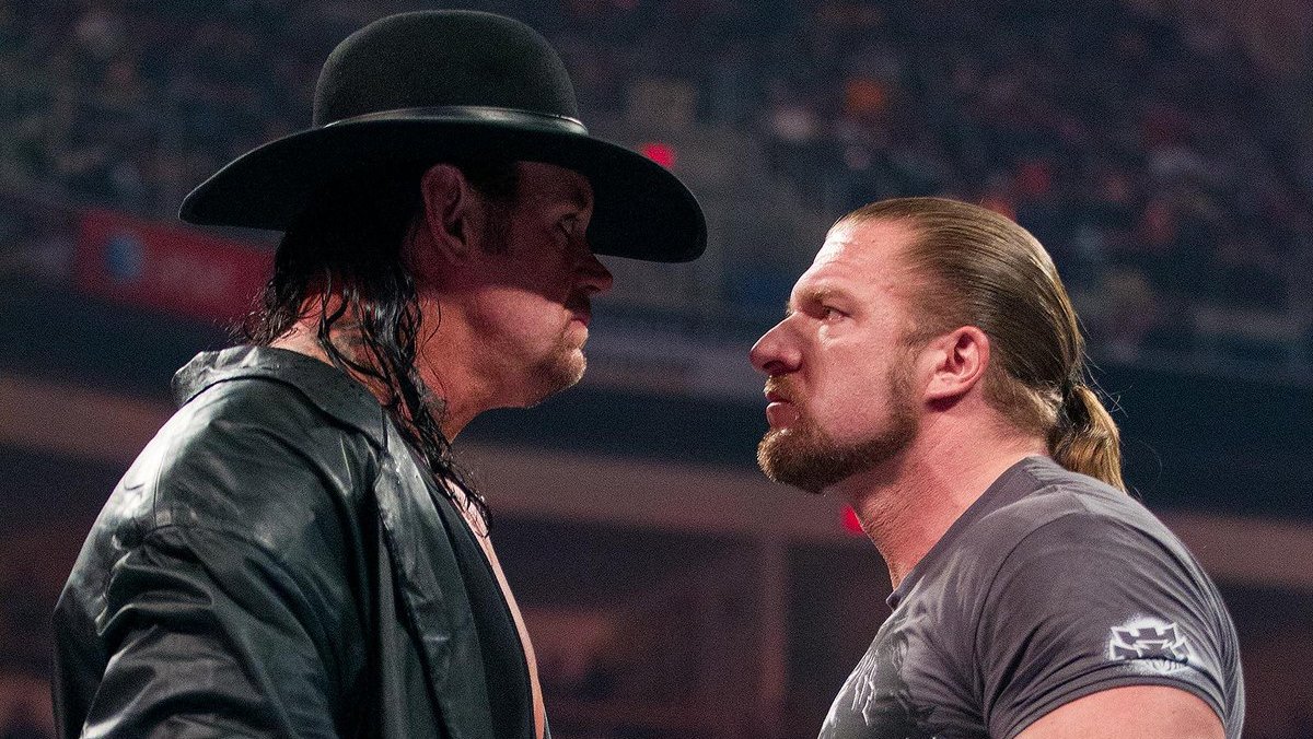 Triple H The Undertaker 2011