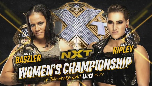 Shayna Baszler Rhea Ripley NXT