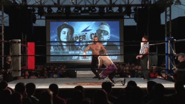 TJP vs. EL-P at NJPW Super J-Cup 2019