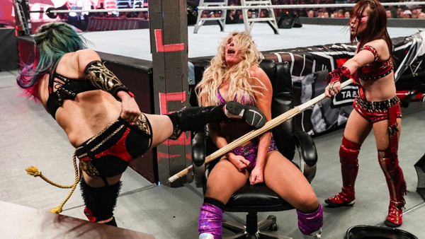 WWE TLC 2019 Asuka Kairi Sane Charlotte