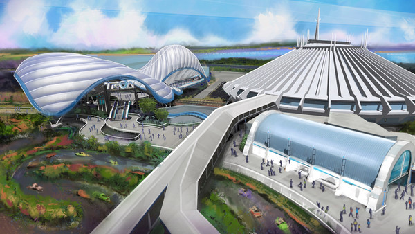 Disney World Magic Kingdom Tron