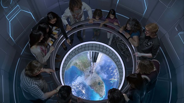 Disney World Epcot Space Restaurant