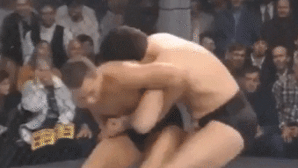 Dan Severn UFC German Suplex